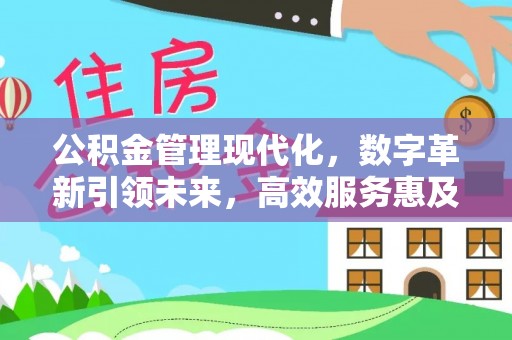 口湖公积金管理现代化，数字革新引领未来，高效服务惠及民生