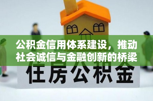 口湖公积金信用体系建设，推动社会诚信与金融创新的桥梁