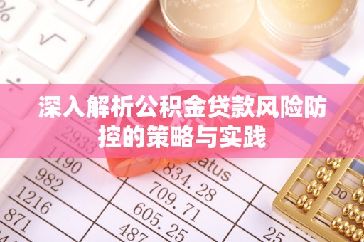 口湖深入解析公积金贷款风险防控的策略与实践