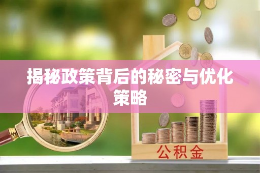 口湖揭秘政策背后的秘密与优化策略