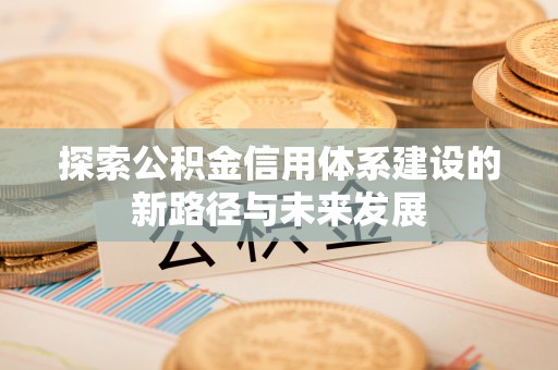 口湖探索公积金信用体系建设的新路径与未来发展