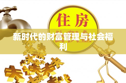 口湖新时代的财富管理与社会福利