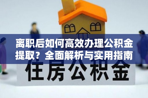 口湖离职后如何高效办理公积金提取？全面解析与实用指南