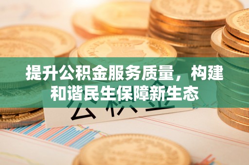 口湖提升公积金服务质量，构建和谐民生保障新生态
