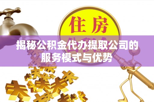 口湖揭秘公积金代办提取公司的服务模式与优势