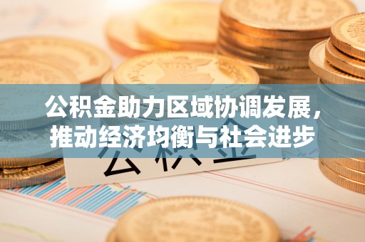 口湖公积金助力区域协调发展，推动经济均衡与社会进步