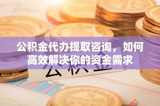 口湖公积金代办提取咨询，如何高效解决你的资金需求