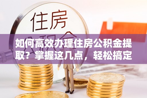 口湖如何高效办理住房公积金提取？掌握这几点，轻松搞定！