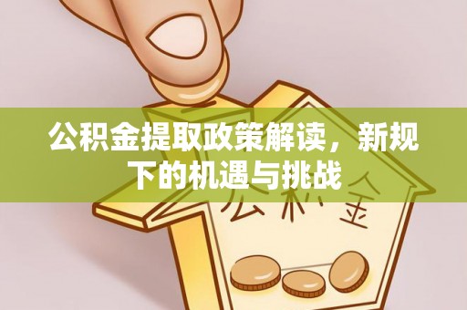 口湖公积金提取政策解读，新规下的机遇与挑战