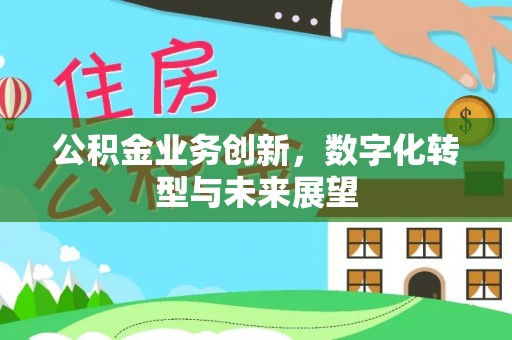 口湖公积金业务创新，数字化转型与未来展望