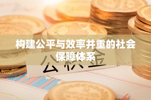 口湖构建公平与效率并重的社会保障体系