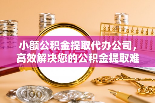 口湖小额公积金提取代办公司，高效解决您的公积金提取难题