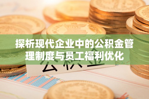 口湖探析现代企业中的公积金管理制度与员工福利优化