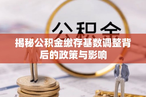 口湖揭秘公积金缴存基数调整背后的政策与影响