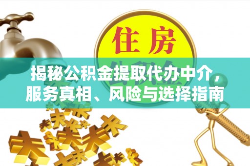口湖揭秘公积金提取代办中介，服务真相、风险与选择指南
