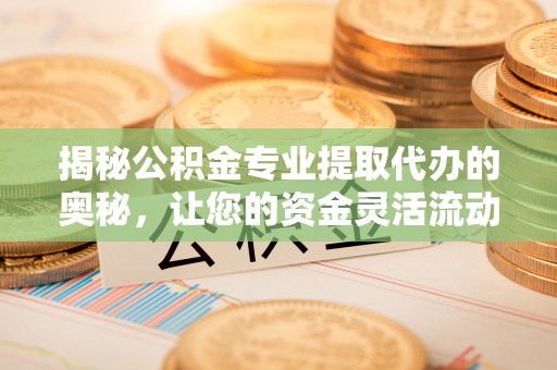 口湖揭秘公积金专业提取代办的奥秘，让您的资金灵活流动