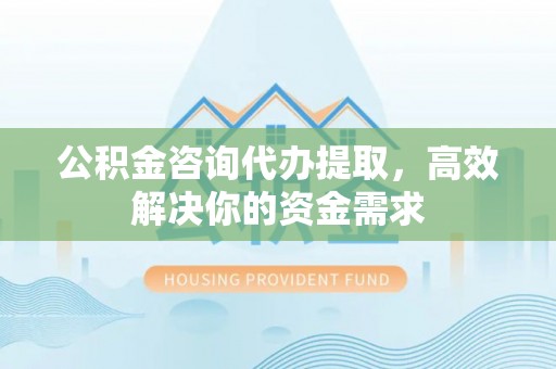 口湖公积金咨询代办提取，高效解决你的资金需求