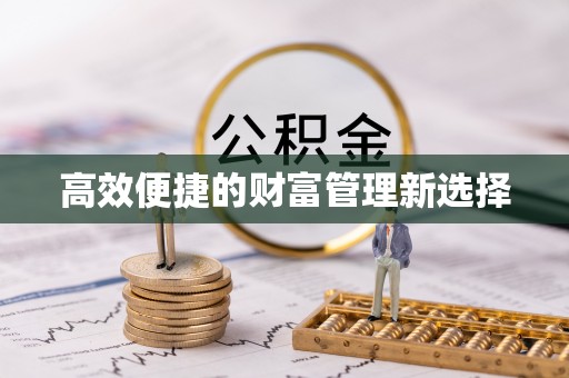 口湖高效便捷的财富管理新选择