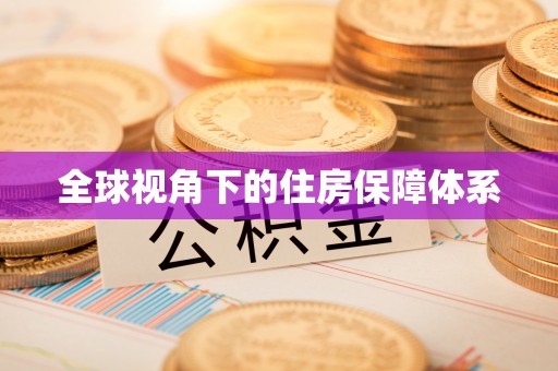 口湖全球视角下的住房保障体系